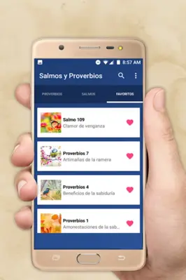 Salmos y Proverbios android App screenshot 0