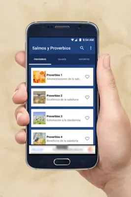 Salmos y Proverbios android App screenshot 4